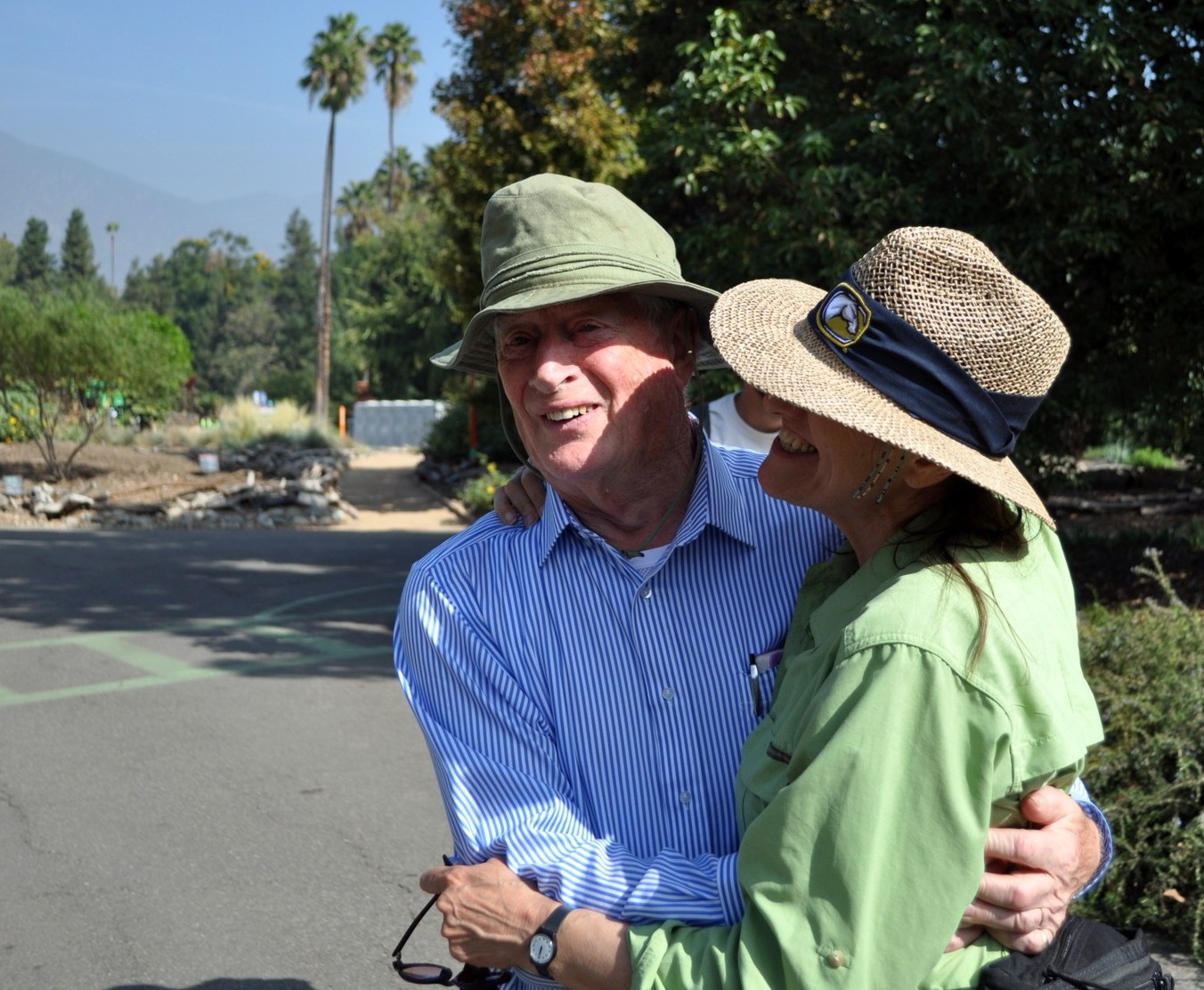 James Harris with Bonnie