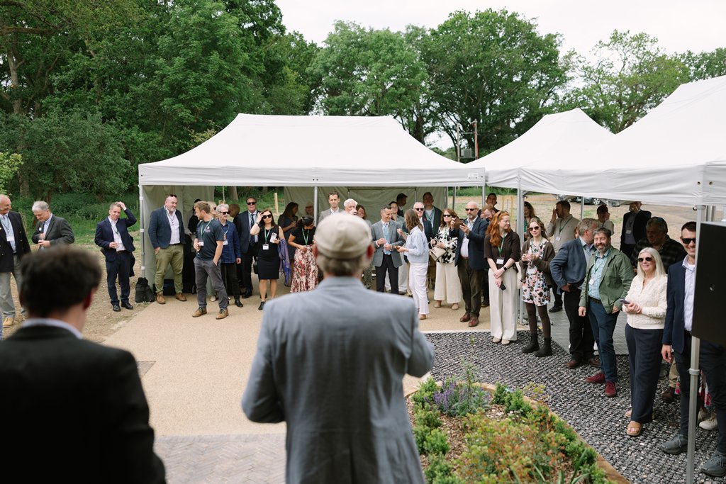 Guests at the opening ceremony