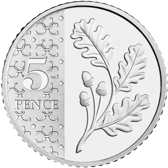 The new 5p coin