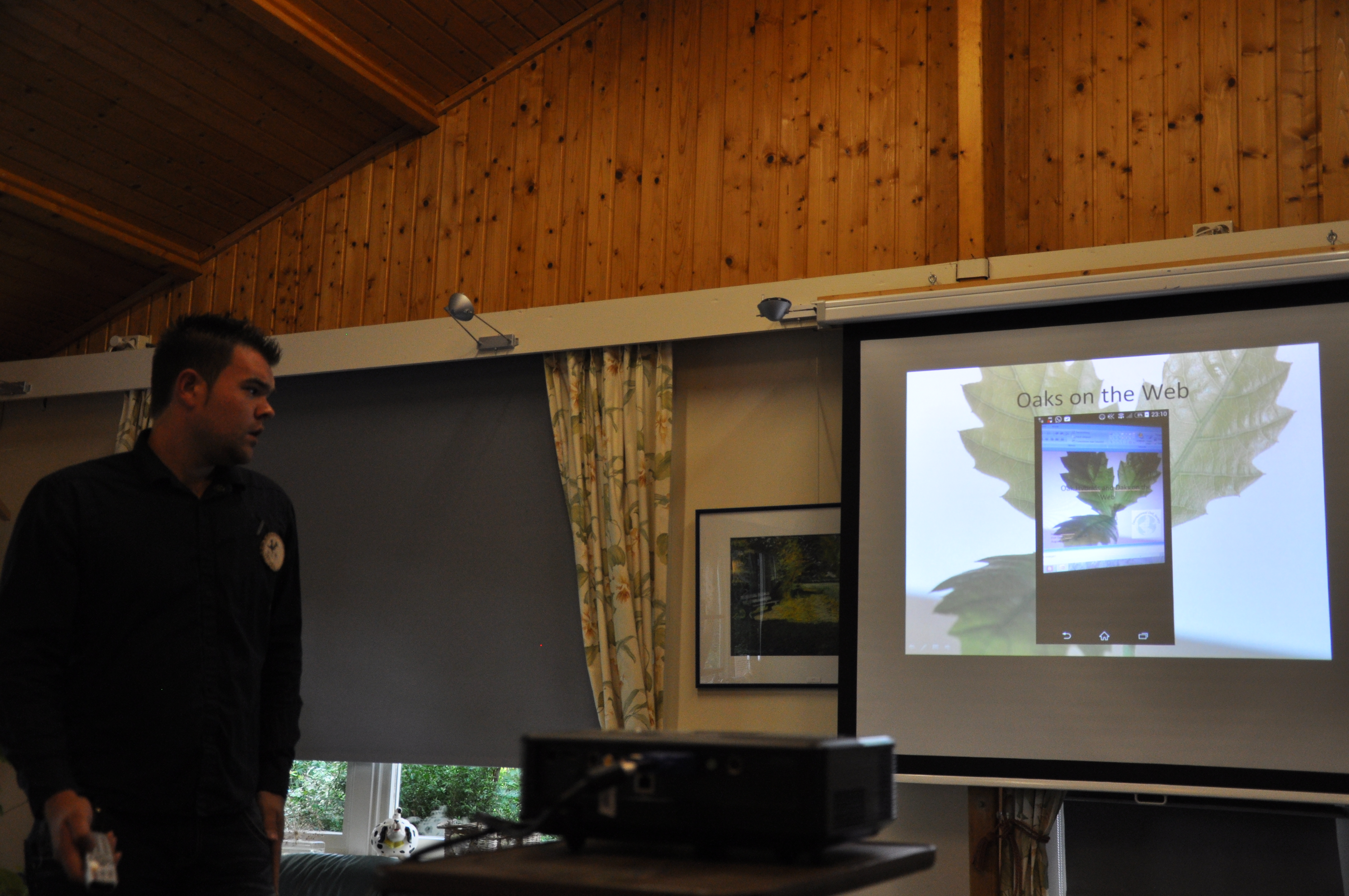 "Oaks on the Web" presentation