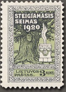 Sacred oak Lithuania