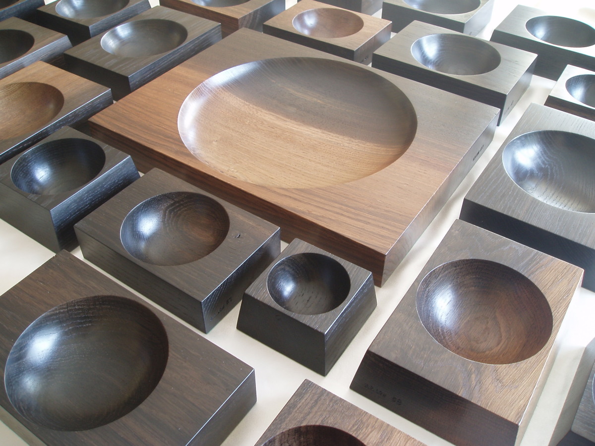 Bowls made of bog oag - Adamson and Low