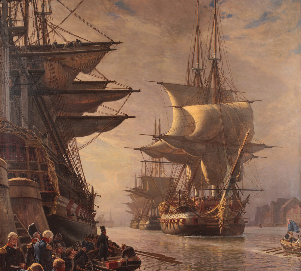 The fleet is leaving the port for the last time