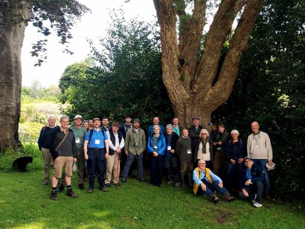 Group photo at Tregrehan
