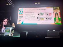 Rebekah Mohn presenting at IBC 2024