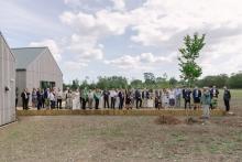 Opening ceremony at the R.A.Bartlett Tree Research Laboratories and Arboretum - Image: Bartlett Tree Experts