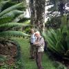 Michel Duhart and Paco Garin at Jardín Botánico Wilson, Costa Rica